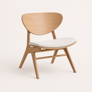 Oak Lounge Chair
