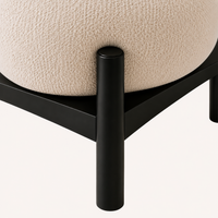 White Bouclé Armchair