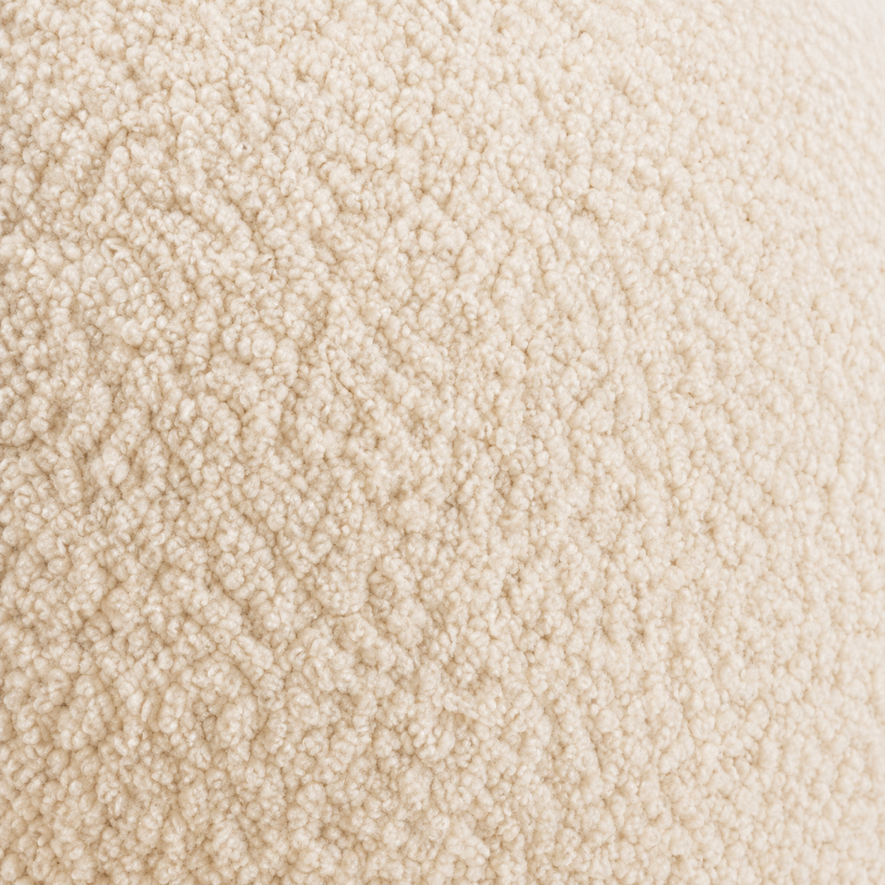 White Bouclé Armchair